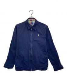 POLO RALPH LAUREN（ポロ・ラルフローレン）の古着「リバーシブルスイングトップ」｜ネイビー