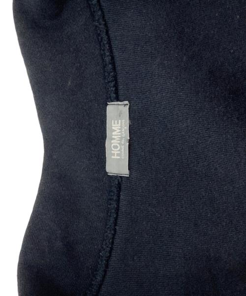COMME des GARCONS HOMME（コムデギャルソン オム）COMME des GARCONS HOMME (コムデギャルソン オム) スウェットカーディガン ブラック サイズ:-の古着・服飾アイテム