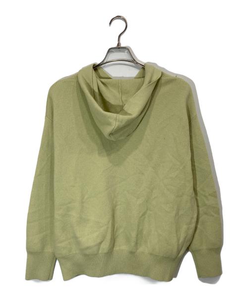 ebure（エブール）EBURE (エブール) ソフトスムースニットプルオーバー イエロー サイズ:下記参照の古着・服飾アイテム