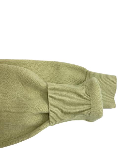 ebure（エブール）EBURE (エブール) ソフトスムースニットプルオーバー イエロー サイズ:下記参照の古着・服飾アイテム