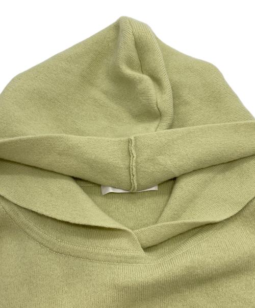 ebure（エブール）EBURE (エブール) ソフトスムースニットプルオーバー イエロー サイズ:下記参照の古着・服飾アイテム