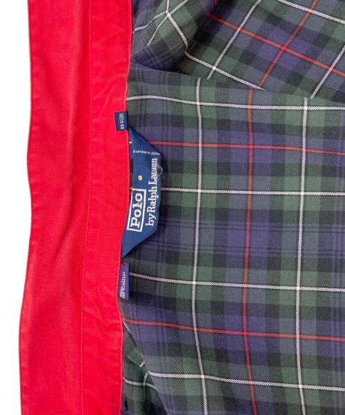 POLO RALPH LAUREN（ポロ・ラルフローレン）POLO RALPH LAUREN (ポロ・ラルフローレン) スイングトップ レッド サイズ:XLの古着・服飾アイテム