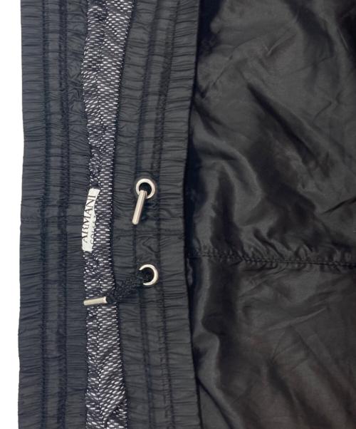 ARMANI COLLEZIONI（アルマーニ コレツィオーニ）ARMANI COLLEZIONI (アルマーニ コレツィオーニ) サイドラインアクティブパンツ ブラック サイズ:XXLの古着・服飾アイテム