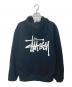 stussy (ステューシー) ロゴジップパーカー ブラック サイズ:XL：9000円