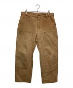 CarHarttカーハート）の古着「ダブルニーパンツ」｜ベージュ