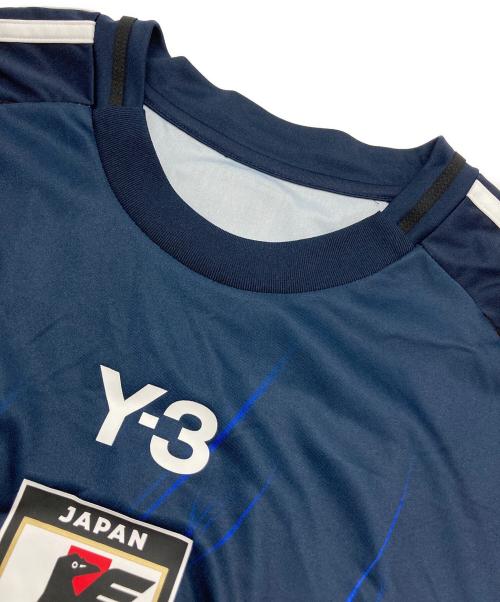 Y-3（ワイスリー）Y-3 (ワイスリー) ゲームシャツ ネイビー サイズ:４XLの古着・服飾アイテム