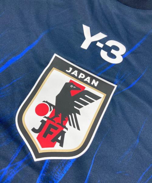 Y-3（ワイスリー）Y-3 (ワイスリー) ゲームシャツ ネイビー サイズ:４XLの古着・服飾アイテム
