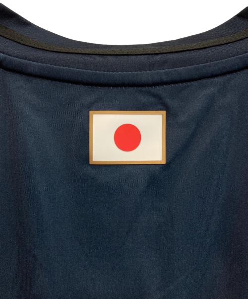 Y-3（ワイスリー）Y-3 (ワイスリー) ゲームシャツ ネイビー サイズ:４XLの古着・服飾アイテム