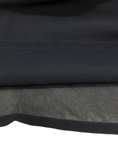 UN3D.（アンスリード）UN3D. (アンスリード) KANAKO SASAKI (カナコ ササキ) REBORN COCOON OP グリーン×イエロー サイズ:38の古着・服飾アイテム