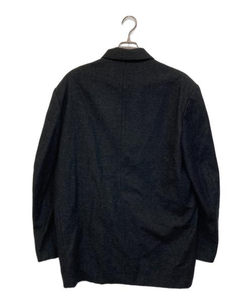 Y's for men（ワイズフォーメン）Y'S for men (ワイズフォーメン) ウールハーフジャケット グレー サイズ:Mの古着・服飾アイテム