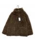 中古・古着 SLOBE IENA (スローブ イエナ) リバーシブルフェイクムートンスタンドブルゾン ブラウン サイズ:38：17000円