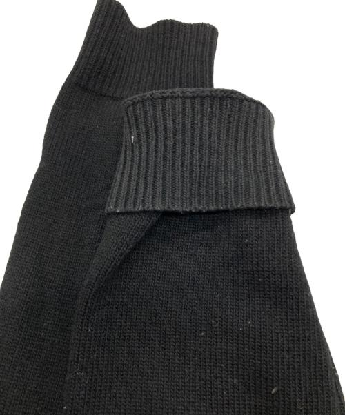 STONE ISLAND（ストーンアイランド）STONE ISLAND (ストーンアイランド) クルーネックニット ブラック サイズ:Mの古着・服飾アイテム