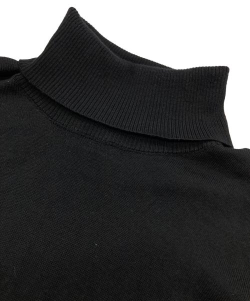 STONE ISLAND（ストーンアイランド）STONE ISLAND (ストーンアイランド) タートルネックニット ブラック サイズ:Lの古着・服飾アイテム