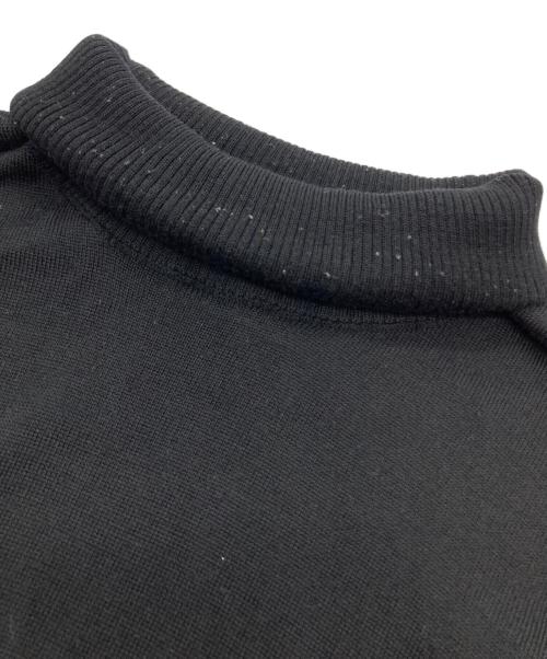 STONE ISLAND（ストーンアイランド）STONE ISLAND (ストーンアイランド) タートルネックニット ブラック サイズ:Lの古着・服飾アイテム