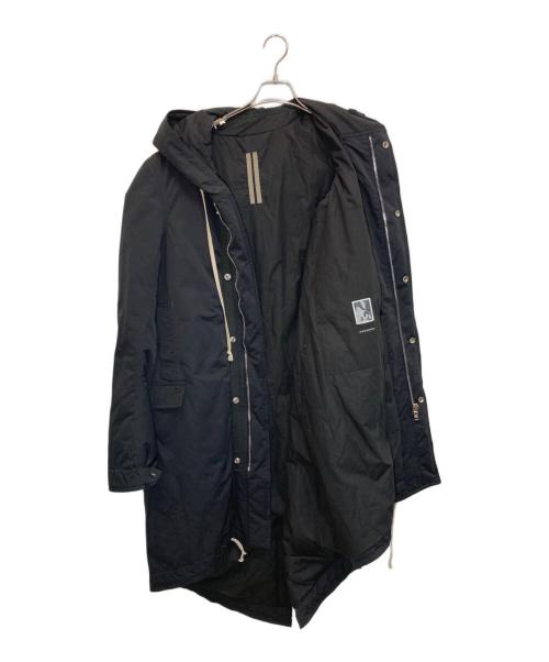 DRKSHDW（ダークシャドウ）DRKSHDW (ダークシャドウ) FISHTAIL IMBOTTITO PARKA ブラック サイズ:Sの古着・服飾アイテム