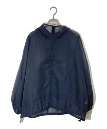 MARW UNITED ARROWS（マルゥ ユナイテッドアローズ）の古着「シアーフーデットジャケット」｜ネイビー