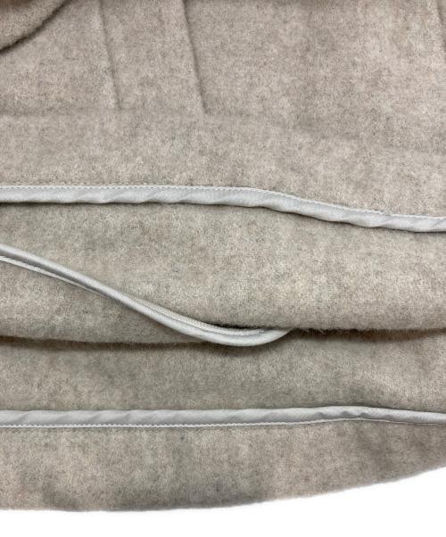DANTON（ダントン）DANTON (ダントン) SINGLE WOOL PILE GATHERED SHORT COAT ベージュ サイズ:34の古着・服飾アイテム