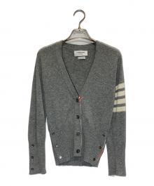 Thom Browne（トムブラウン）の古着「4BARカシミヤカーディガン」｜グレー