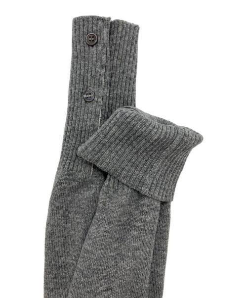 Thom Browne（トムブラウン）Thom Browne (トムブラウン) 4BARカシミヤカーディガン グレー サイズ:36の古着・服飾アイテム