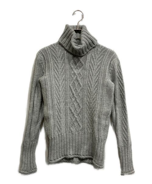 Thom Browne（トムブラウン）Thom Browne (トムブラウン) タートルネックニット グレー サイズ:36の古着・服飾アイテム