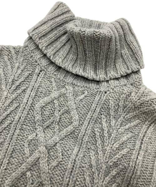 Thom Browne（トムブラウン）Thom Browne (トムブラウン) タートルネックニット グレー サイズ:36の古着・服飾アイテム