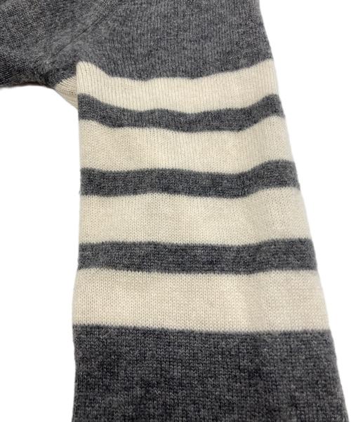 Thom Browne（トムブラウン）Thom Browne (トムブラウン) 4-BARカシミヤカーディガン グレー サイズ:下記参照の古着・服飾アイテム