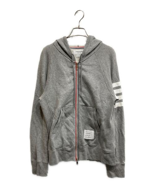 Thom Browne（トムブラウン）Thom Browne (トムブラウン) 4-BARジップパーカー グレー サイズ:2の古着・服飾アイテム