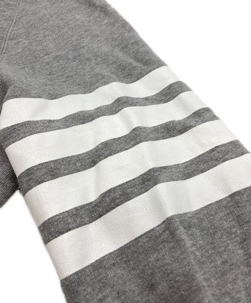 Thom Browne（トムブラウン）Thom Browne (トムブラウン) 4-BARジップパーカー グレー サイズ:2の古着・服飾アイテム