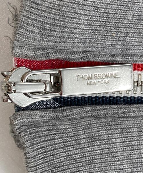 Thom Browne（トムブラウン）Thom Browne (トムブラウン) 4-BARジップパーカー グレー サイズ:2の古着・服飾アイテム