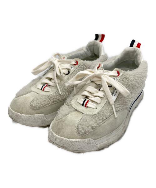 Thom Browne（トムブラウン）Thom Browne (トムブラウン) ローカットスニーカー ホワイト サイズ:37の古着・服飾アイテム
