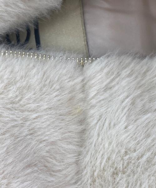 HERNO（ヘルノ）HERNO (ヘルノ) エコファーショートダウンコート ホワイト サイズ:42の古着・服飾アイテム