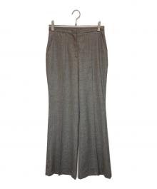 Fabiana Filippi（ファビアナフィリッピ）の古着「Woollen flared pants」｜ブラウン