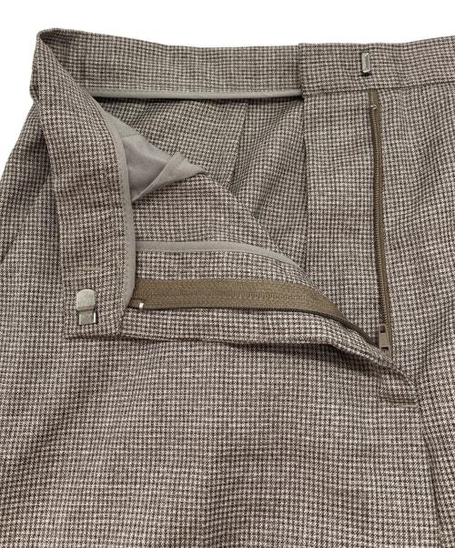 Fabiana Filippi（ファビアナフィリッピ）fabiana filippi (ファビアナフィリッピ) Woollen flared pants ブラウン サイズ:40の古着・服飾アイテム