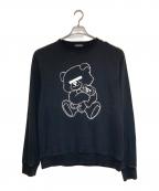 UNDERCOVERアンダーカバー）の古着「プリントスウェット」｜ブラック