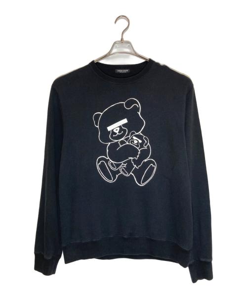 UNDERCOVER（アンダーカバー）UNDERCOVER (アンダーカバー) プリントスウェット ブラック サイズ:3の古着・服飾アイテム