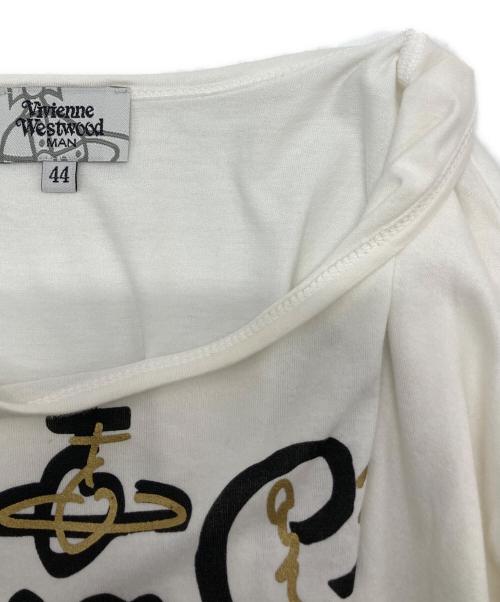 Vivienne Westwood（ヴィヴィアンウエストウッド）Vivienne Westwood (ヴィヴィアンウエストウッド) グラフィックtシャツ ホワイト サイズ:44の古着・服飾アイテム