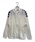 Hysteric Glamourヒステリックグラマー）の古着「メッシュジップパーカー」｜ホワイト