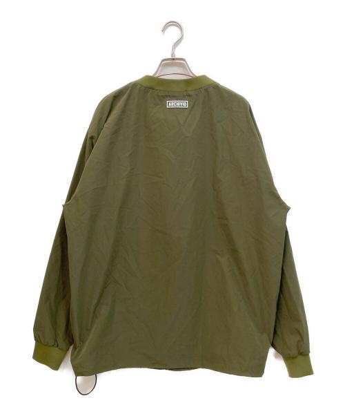 archivio（アルチビオ）archivio (アルチビオ) プルオーバージャケット カーキ サイズ:50の古着・服飾アイテム