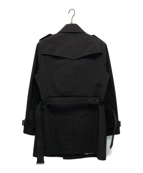 BURBERRY BLACK LABEL（バーバリーブラックレーベル）BURBERRY BLACK LABEL (バーバリーブラックレーベル) トレンチコート ブラック サイズ:Ⅿの古着・服飾アイテム