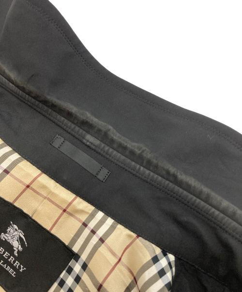 BURBERRY BLACK LABEL（バーバリーブラックレーベル）BURBERRY BLACK LABEL (バーバリーブラックレーベル) トレンチコート ブラック サイズ:Ⅿの古着・服飾アイテム