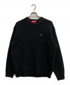 SUPREMEシュプリーム）の古着「SMALL Box Ribbed Sweater」｜ブラック