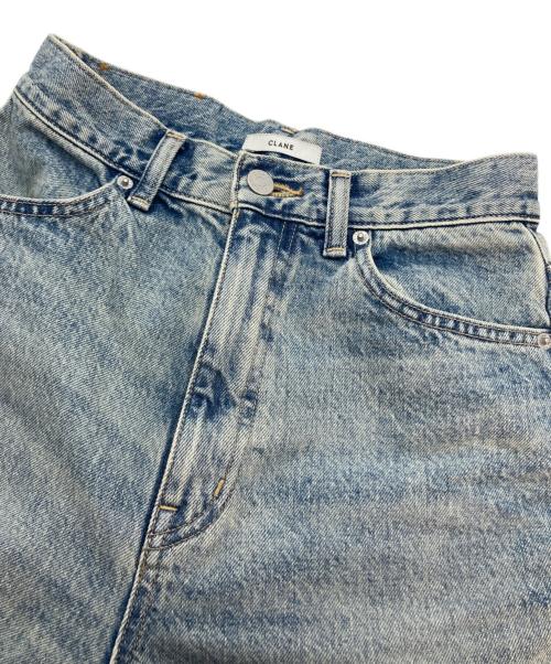 CLANE（クラネ）CLANE (クラネ) SLIT HEM DENIM PANTS インディゴ サイズ:1の古着・服飾アイテム
