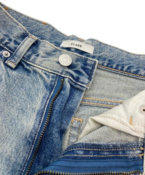 CLANE（クラネ）CLANE (クラネ) SLIT HEM DENIM PANTS インディゴ サイズ:1の古着・服飾アイテム
