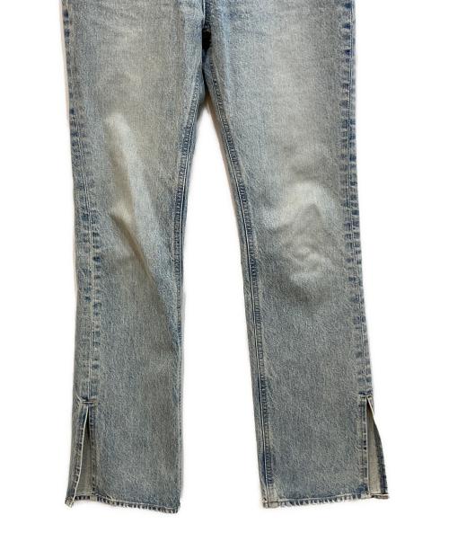 CLANE（クラネ）CLANE (クラネ) SLIT HEM DENIM PANTS インディゴ サイズ:1の古着・服飾アイテム