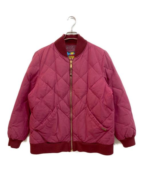 Eddie Bauer（エディーバウアー）Eddie Bauer (エディーバウアー) スカイライナーダウンジャケット ボルドー サイズ:レディースXLの古着・服飾アイテム