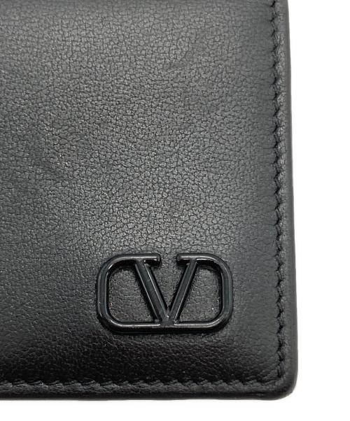 VALENTINO GARAVANI（ヴァレンティノ・ガラヴァーニ）VALENTINO GARAVANI (ヴァレンティノ・ガラヴァーニ) カードケース ブラックの古着・服飾アイテム