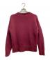 POLO RALPH LAUREN (ポロ・ラルフローレン) ビッグ フィット コットン レターマン セーター ボルドー サイズ:S：14000円