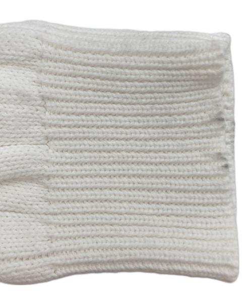 POLO RALPH LAUREN（ポロ・ラルフローレン）POLO RALPH LAUREN (ポロ・ラルフローレン) コットン ケーブル カーディガン ホワイト サイズ:Mの古着・服飾アイテム