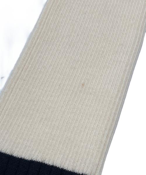 MONCLER（モンクレール）MONCLER (モンクレール) リブニットカーディガン ブラック サイズ:Lの古着・服飾アイテム