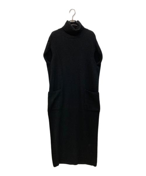 intoca（イントゥーカ）intoca (イントゥーカ) カシミヤノースリーブニット ブラック サイズ:-の古着・服飾アイテム